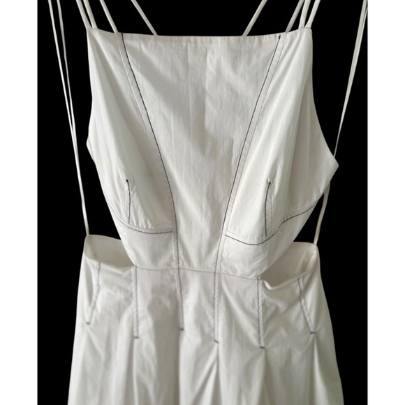 By Anthropologie Strappy Square-Neck
Apron Midi Dress NWOT - Picture 7 of 9